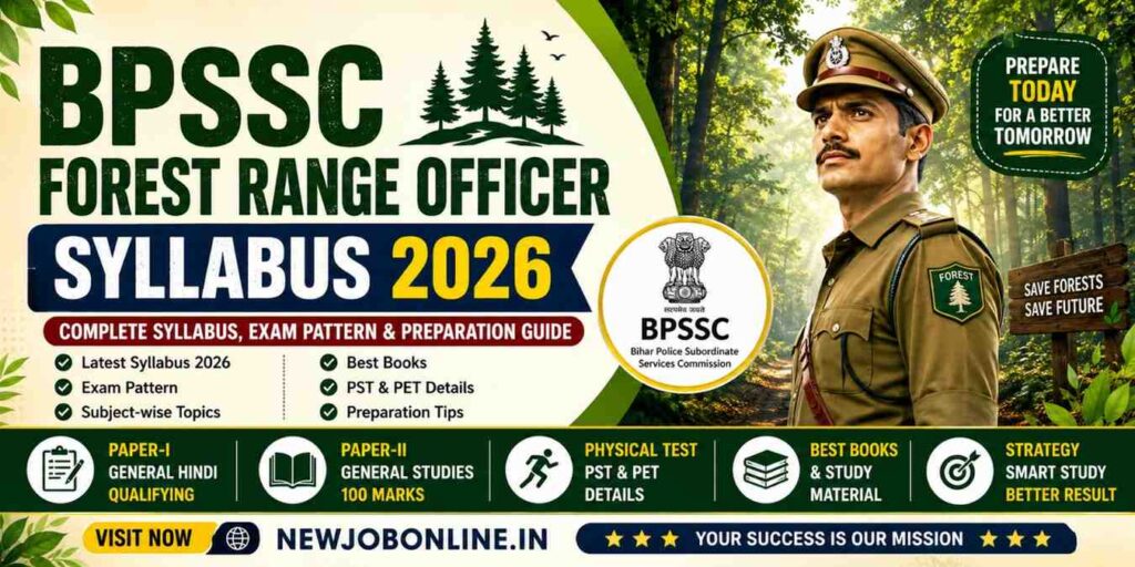BPSSC Forest Range Officer Syllabus 2026 PDF Download