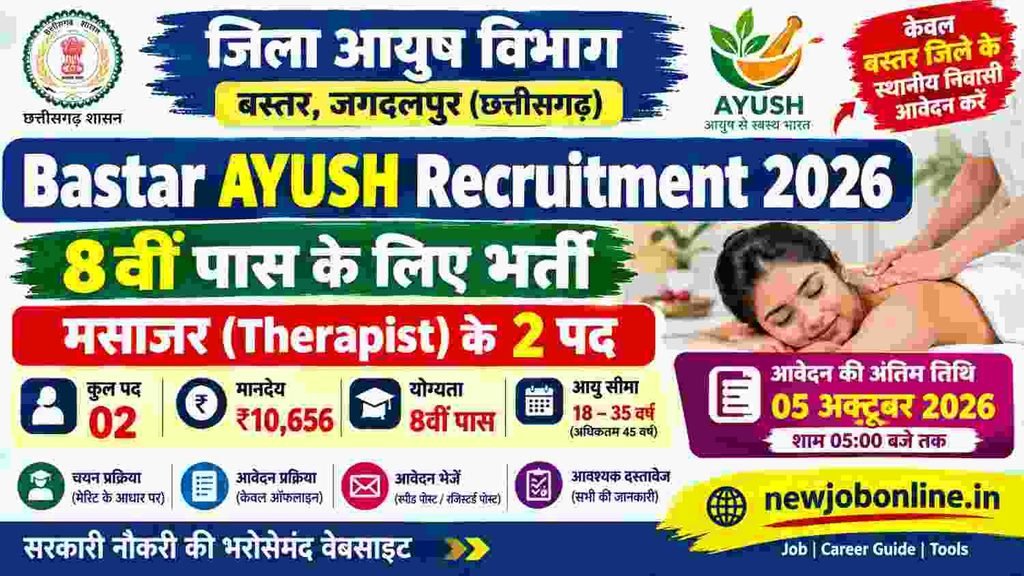 Bastar AYUSH Recruitment 2026